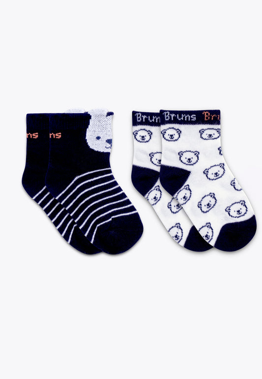 Set of 2 Pairs of Short Socks