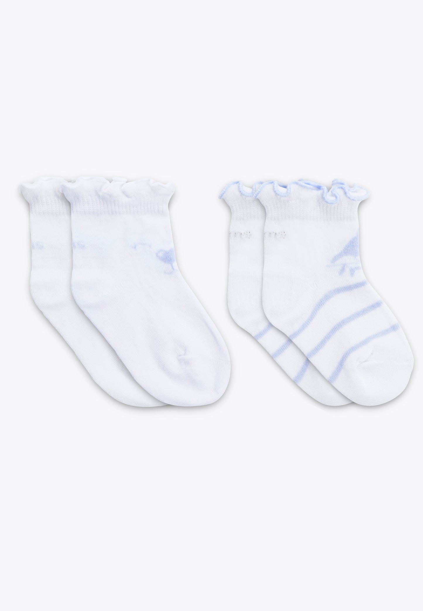 Set of 2 Pairs of Short Socks