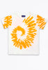 Jersey T-Shirt with Tye Dye Effect Print