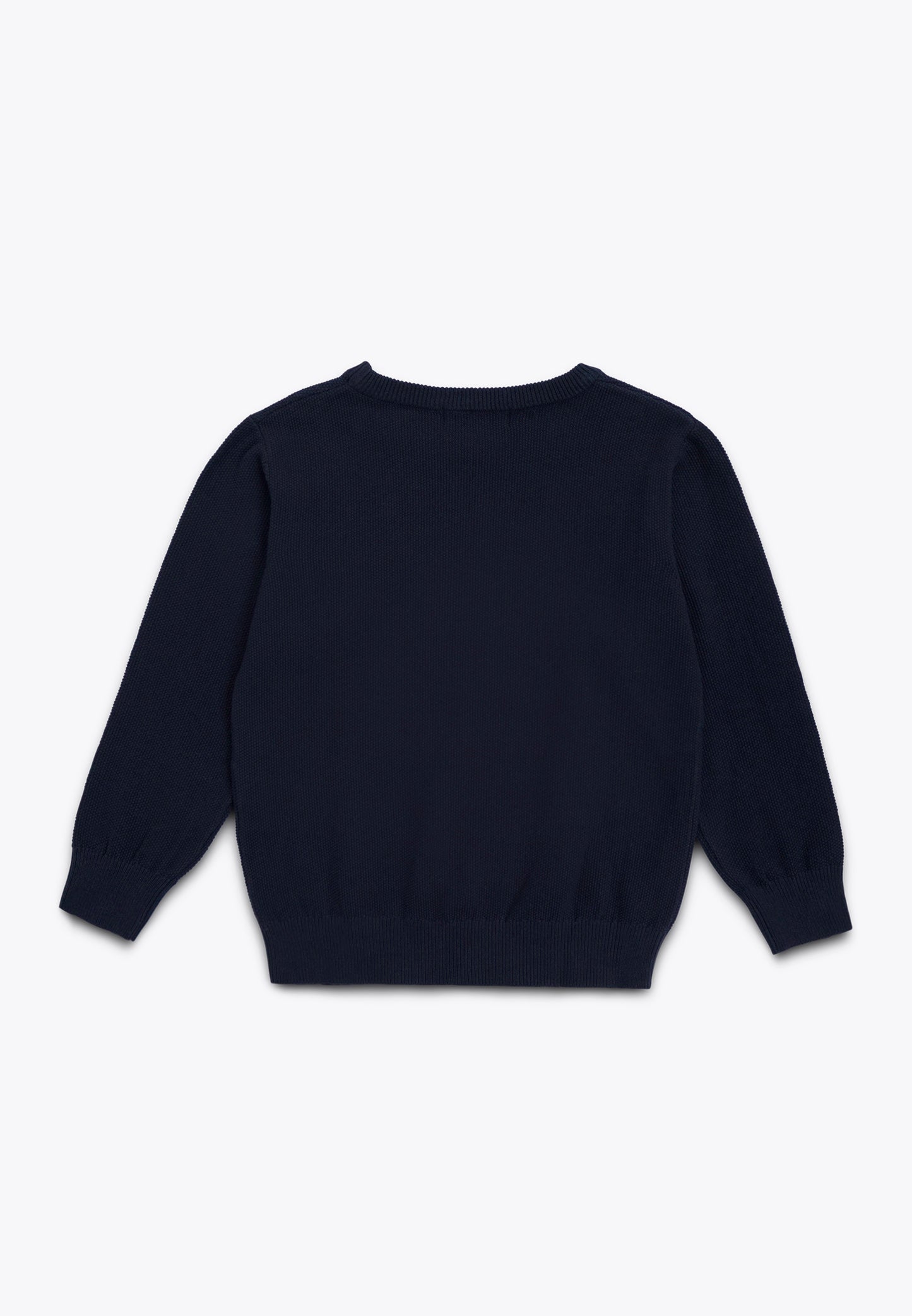 Knitted Sweater with Washed Effect