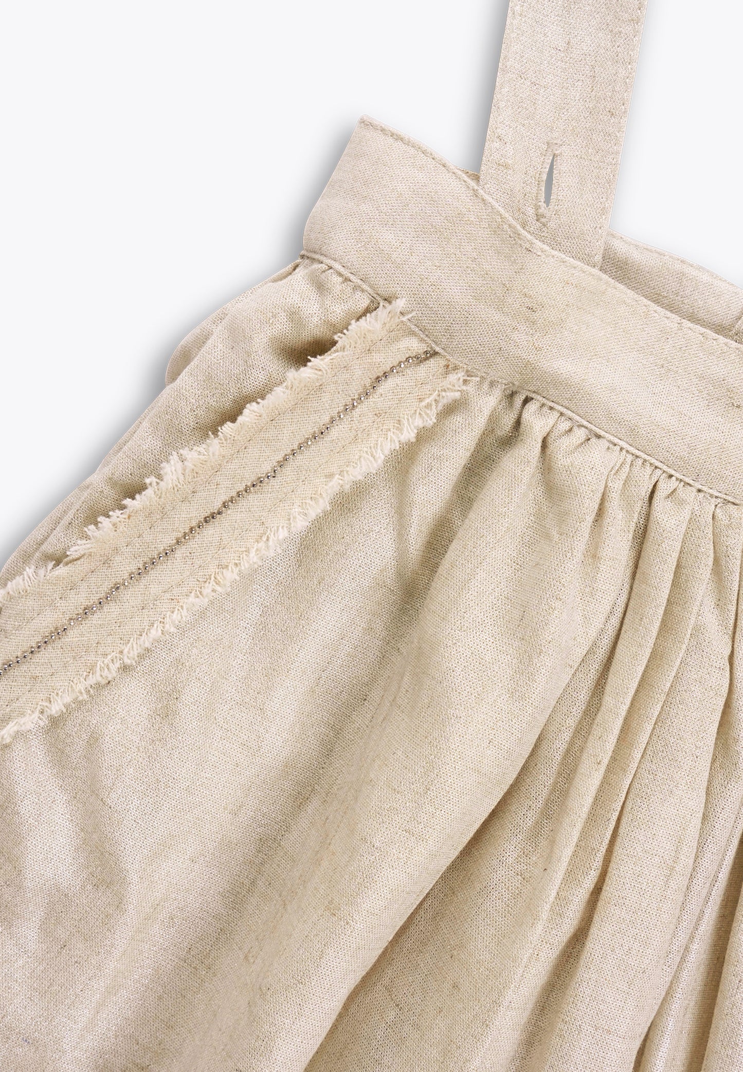 Linen Blend Skirt