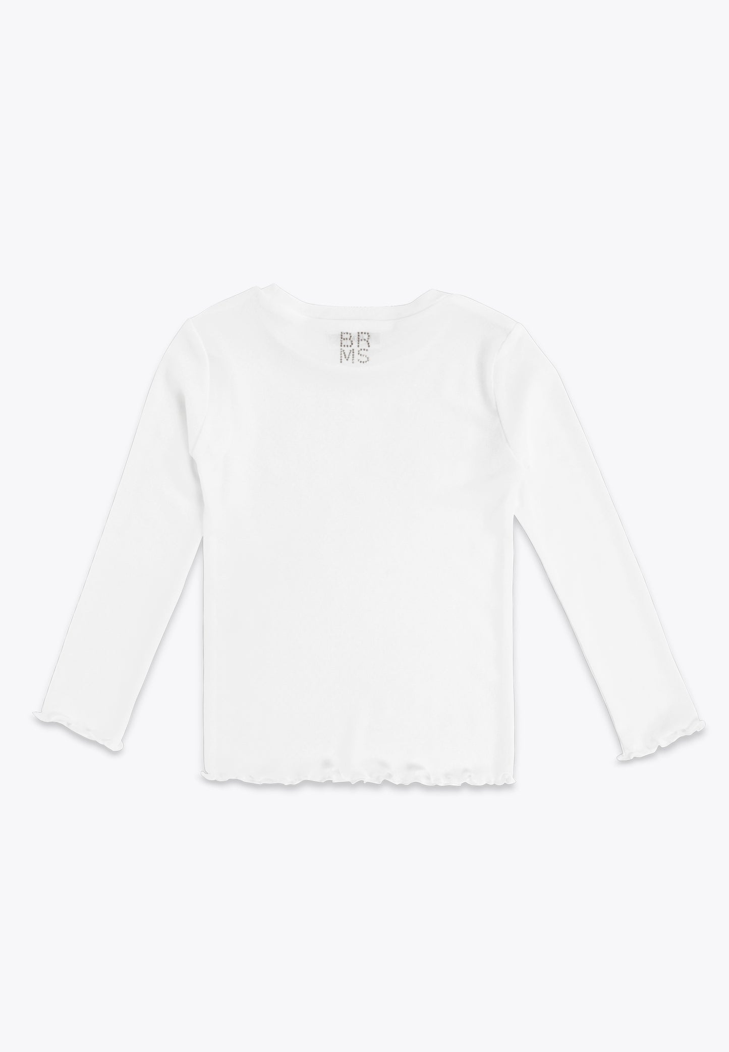 Micro Tulle Long Sleeve T-Shirt
