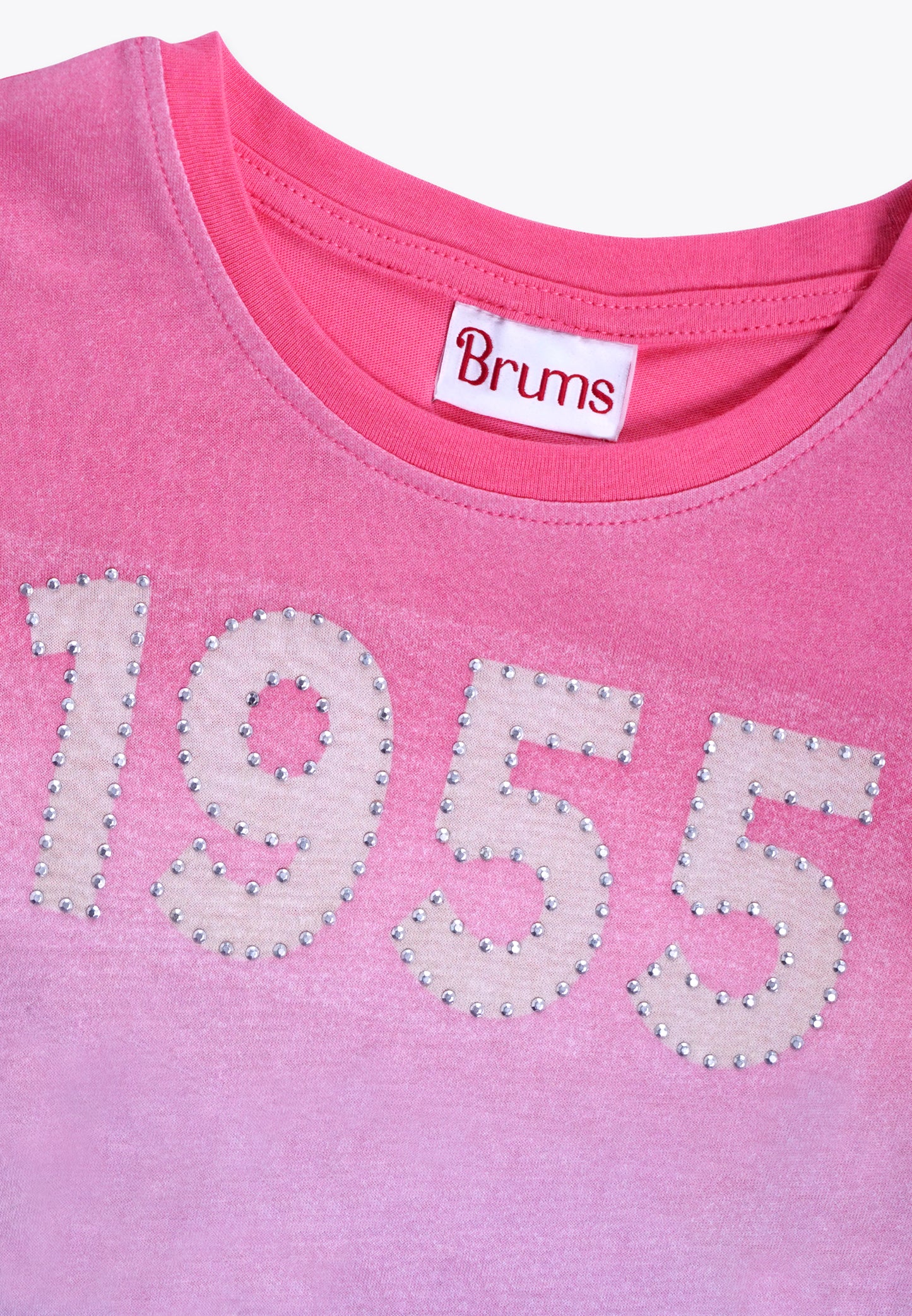 T-Shirt con Stampa 1955 in Jersey